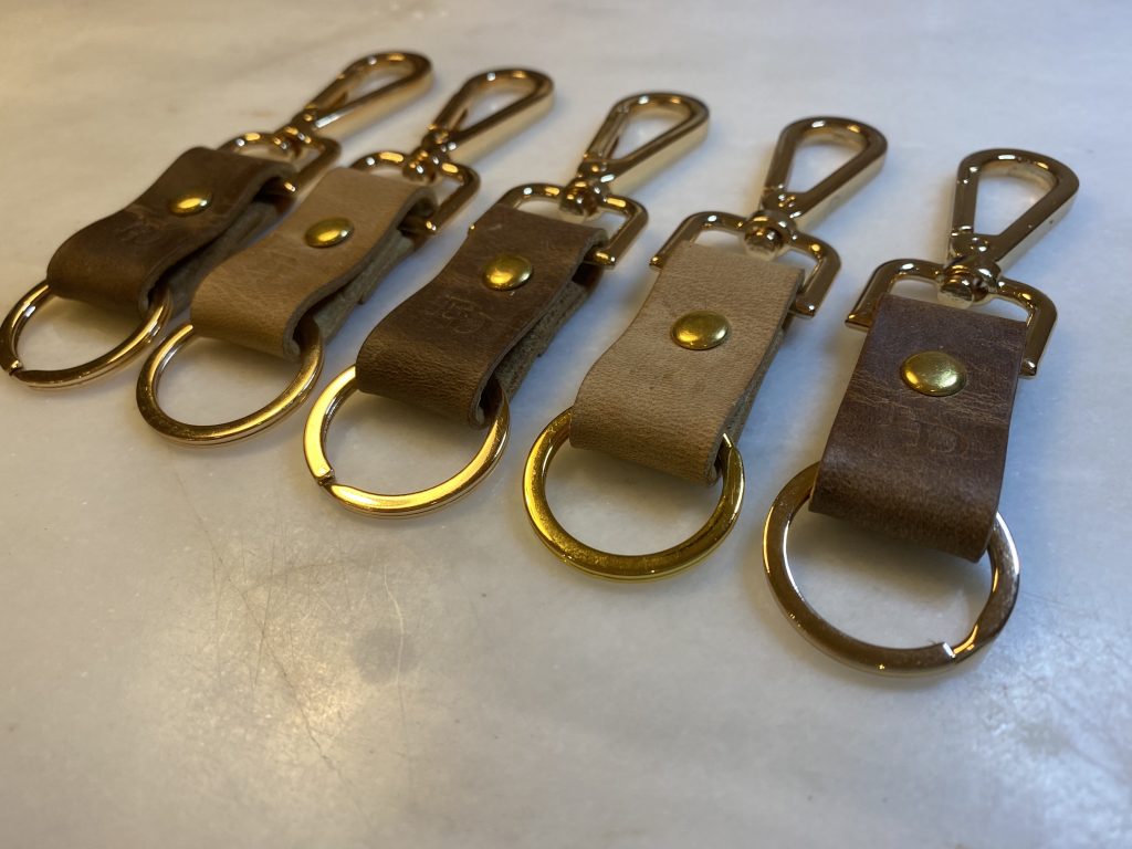 Fancy Leather Keyrings - DD Practical